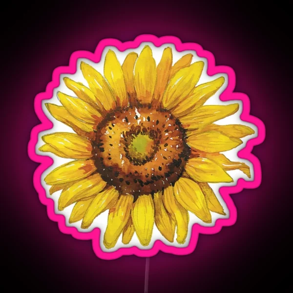 Sunflower RGB Neon Sign