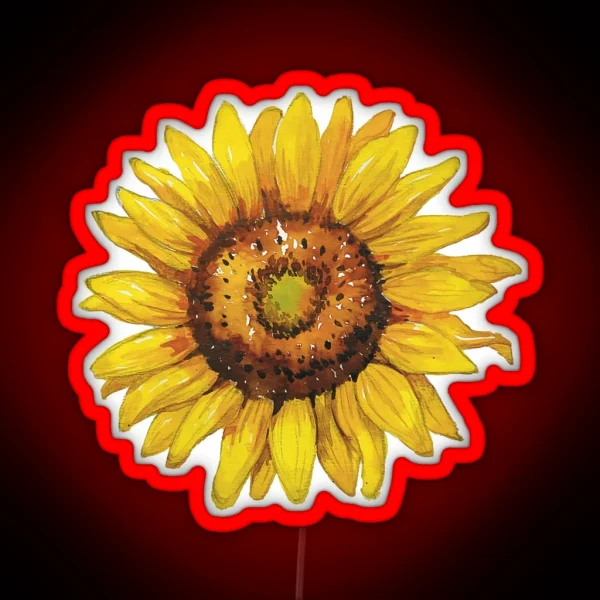 Sunflower RGB Neon Sign