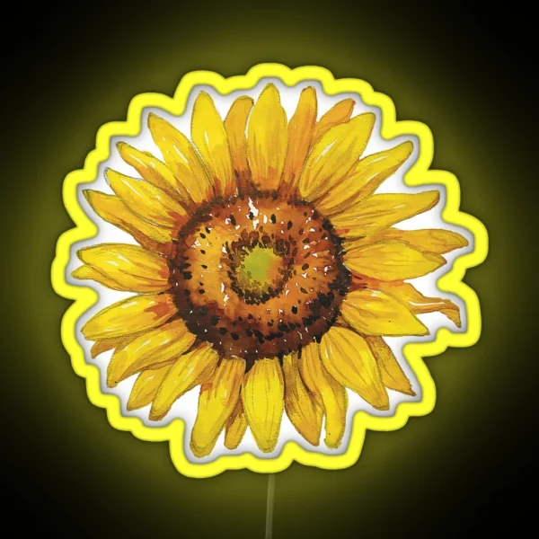 Sunflower RGB Neon Sign