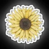 Brighten up your space with vibrant sunflower neon light decor