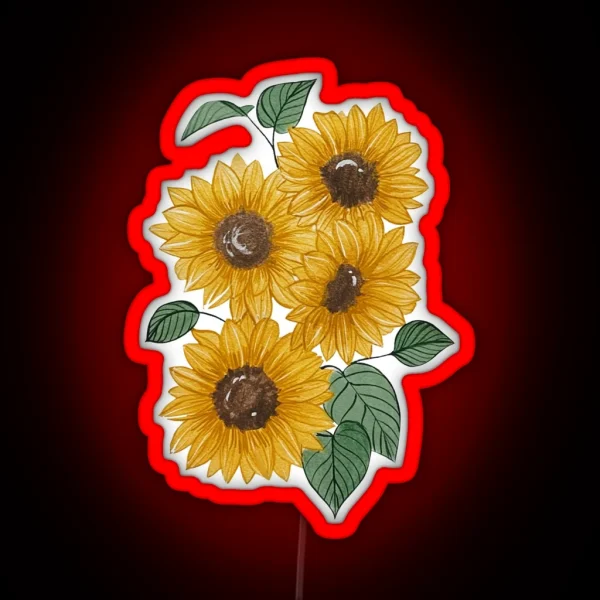 Sunflower RGB Neon Sign