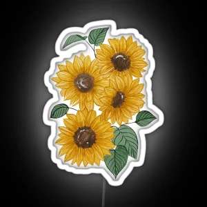 Sunflower RGB Neon Sign