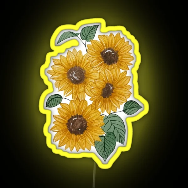 Sunflower RGB Neon Sign