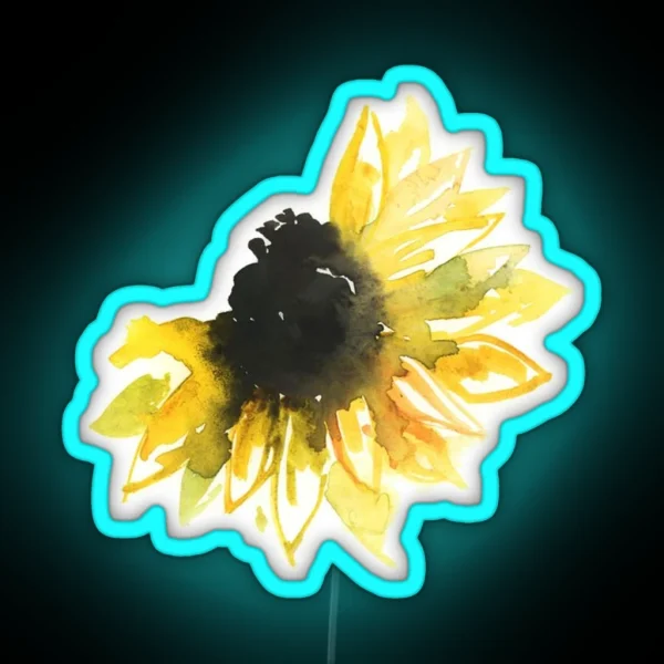 Sunflower RGB Neon Sign