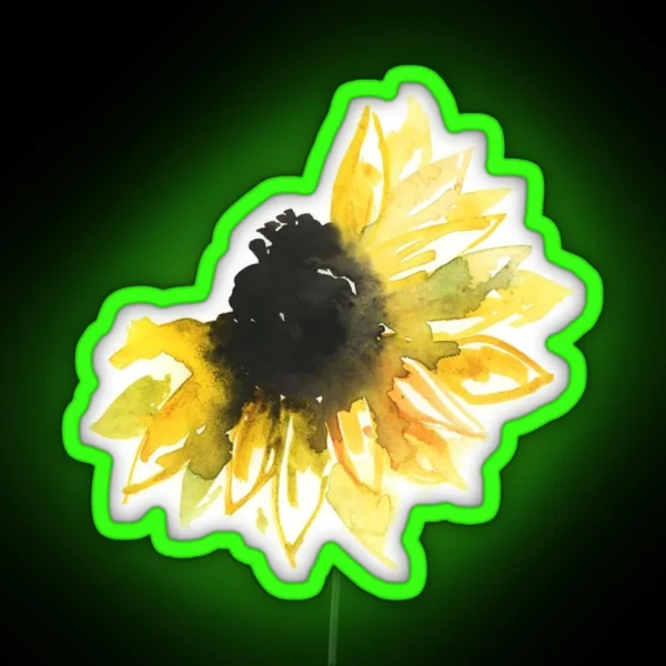 Sunflower RGB Neon Sign