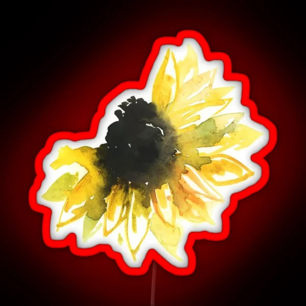 Sunflower RGB Neon Sign