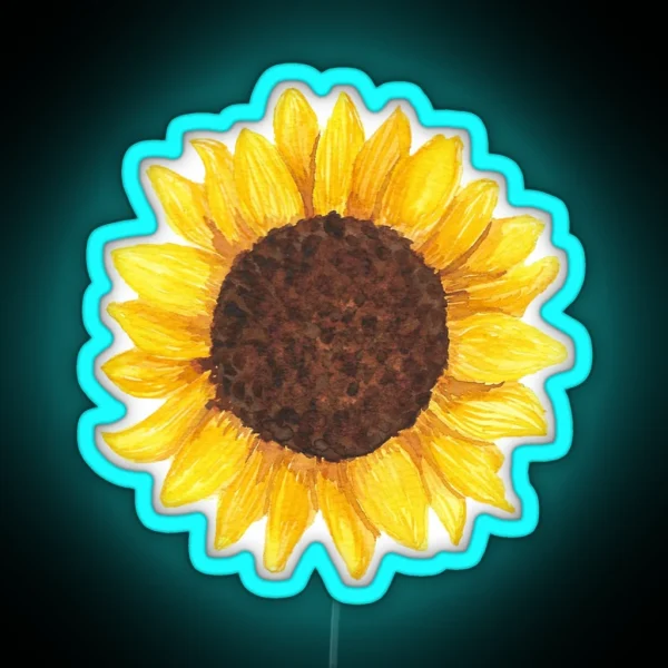 Sunflower RGB Neon Sign