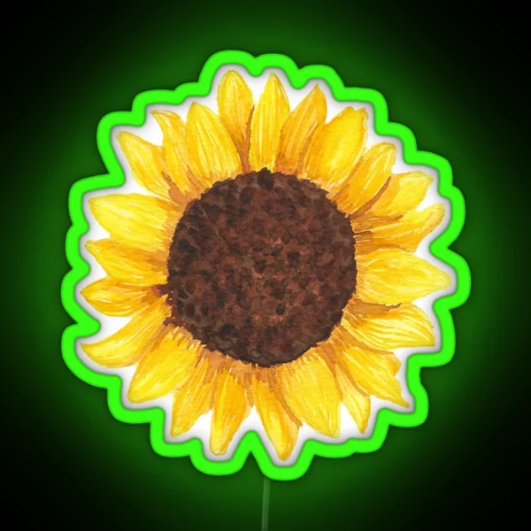 Sunflower RGB Neon Sign