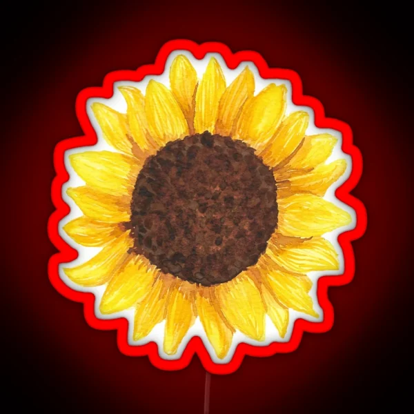 Sunflower RGB Neon Sign