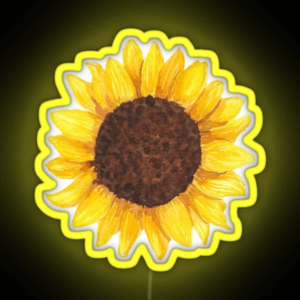 Sunflower RGB Neon Sign