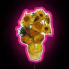 RGB Color Changing Sunflower Neon Sign with Vibrant Illuminated Artwork