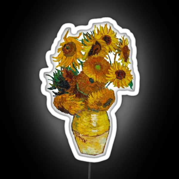 Sunflowers RGB Neon Sign