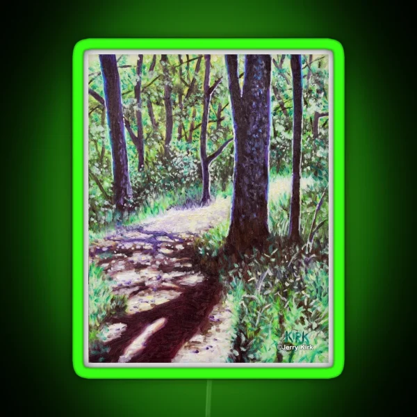 Sunlight On The Trail RGB Neon Sign