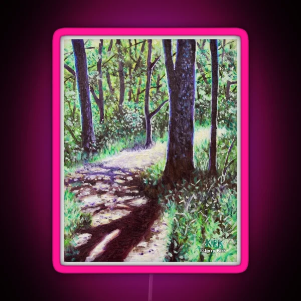 Sunlight On The Trail RGB Neon Sign