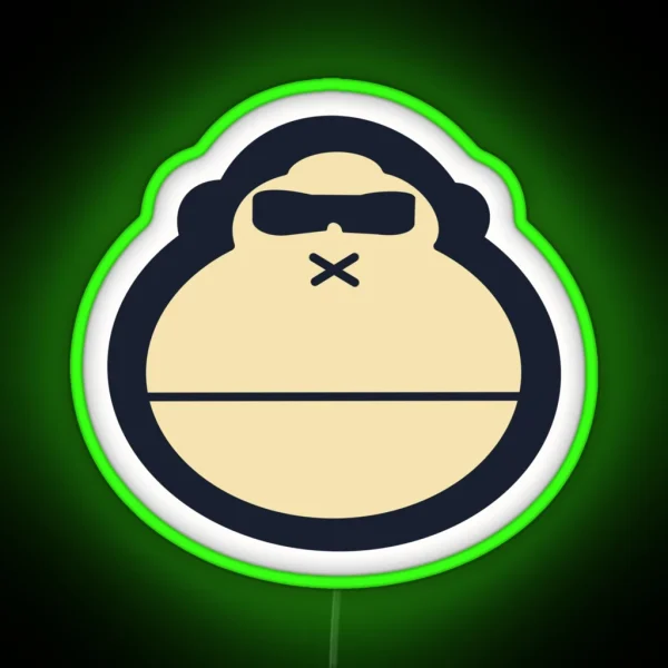 Sunny Monkey RGB Neon Sign