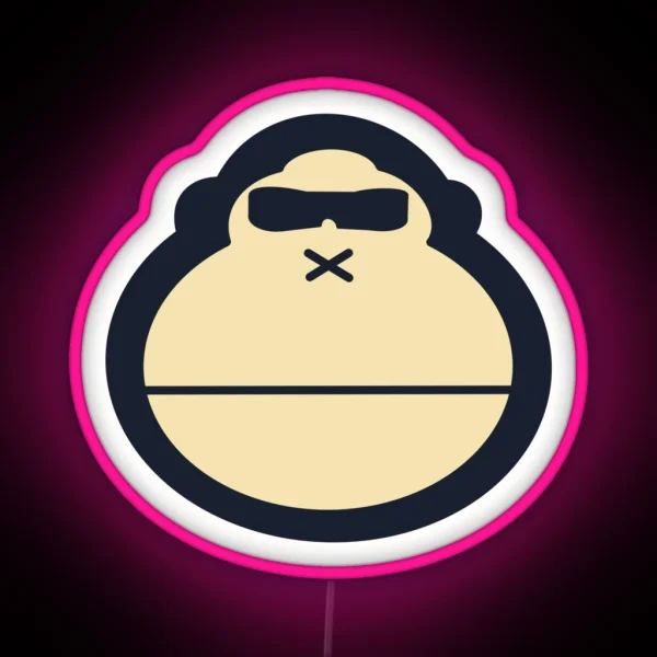 Sunny Monkey RGB Neon Sign