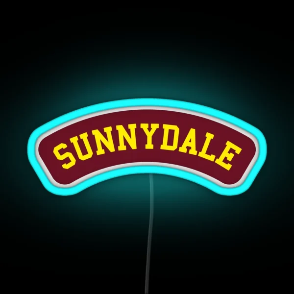Sunnydale High School Buffy RGB Neon Sign