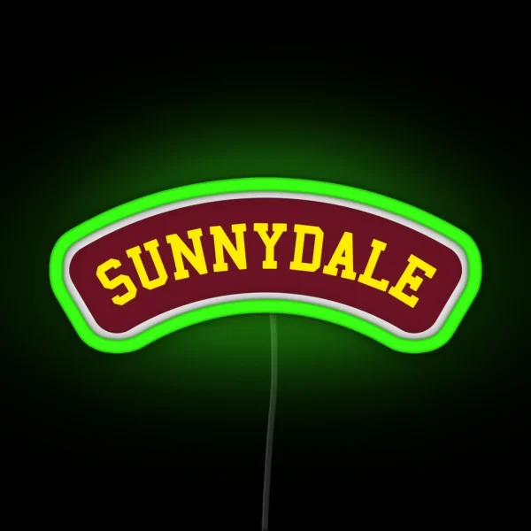 Sunnydale High School Buffy RGB Neon Sign