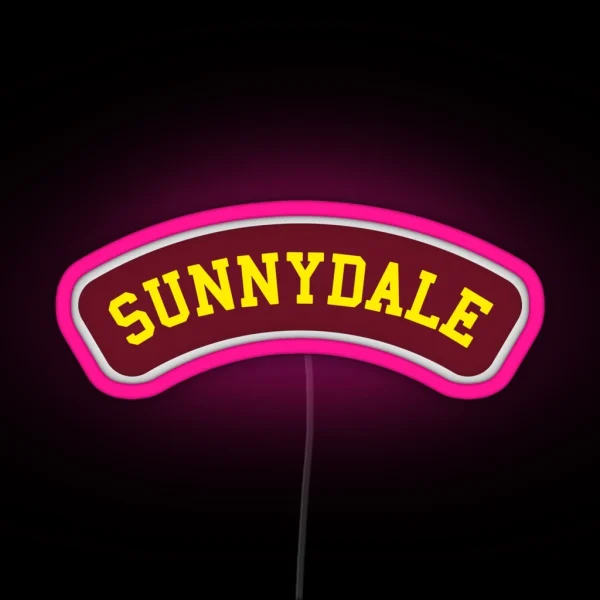 Sunnydale High School Buffy RGB Neon Sign