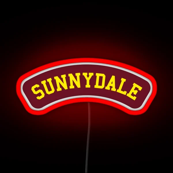 Sunnydale High School Buffy RGB Neon Sign