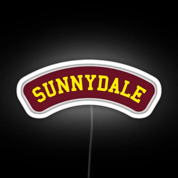 Sunnydale High School Buffy RGB Neon Sign