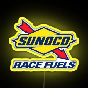 Sunoco Lubricant Fuels Racing Equipment Betonbapkubunao RGB Neon Sign