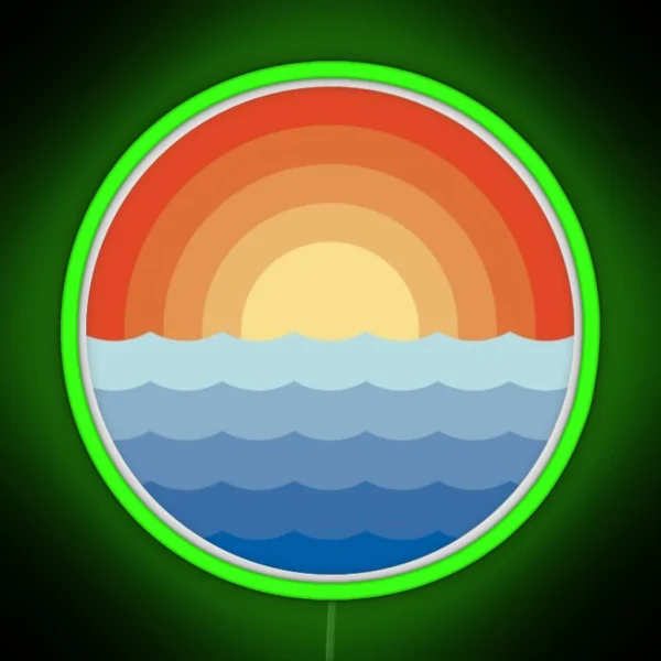 Sunrise Led RGB Neon Sign