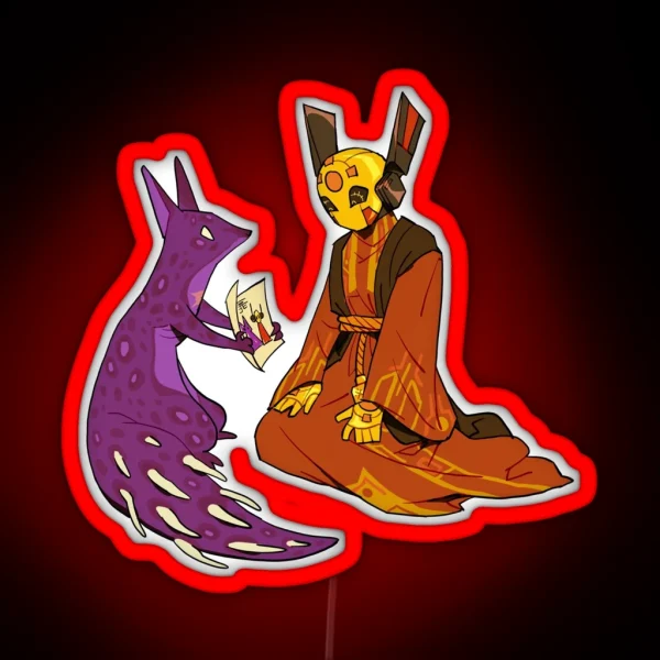 Suns And Spearmaster RGB Neon Sign