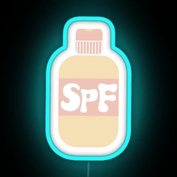 Sunscreen Led RGB Neon Sign
