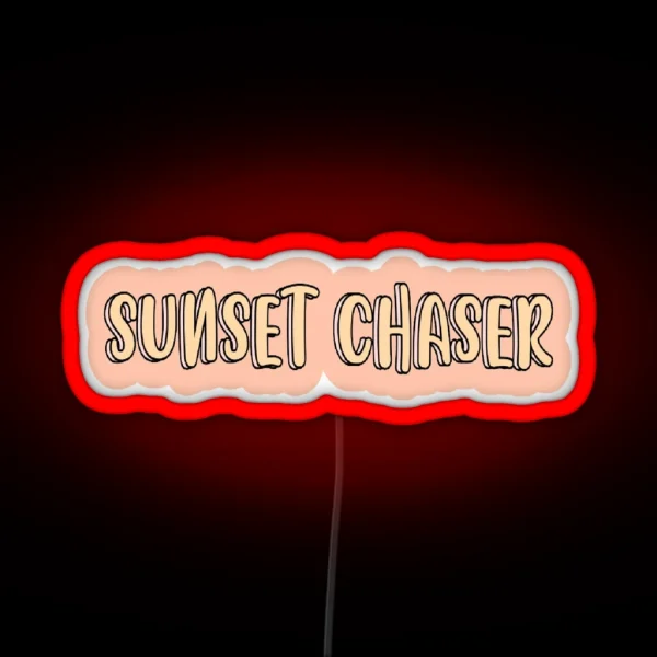 Sunset Chaser RGB Neon Sign