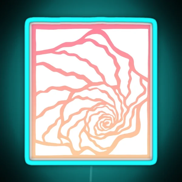 Sunset Shell RGB Neon Sign