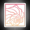 Vibrant Sunset Shell Inspired Neon Sign Accent Wall Decor Illumination