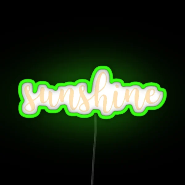 Sunshine RGB Neon Sign