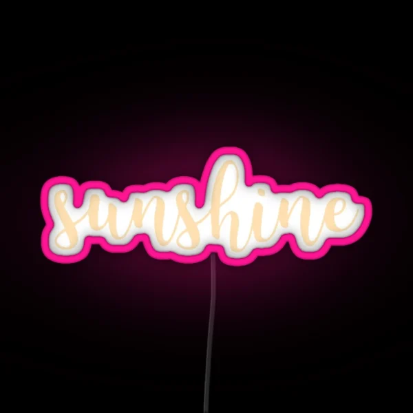 Sunshine RGB Neon Sign