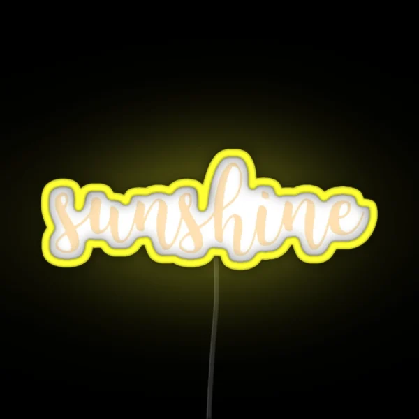 Sunshine RGB Neon Sign