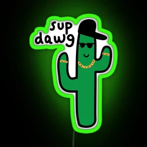 Sup Dawg RGB Neon Sign