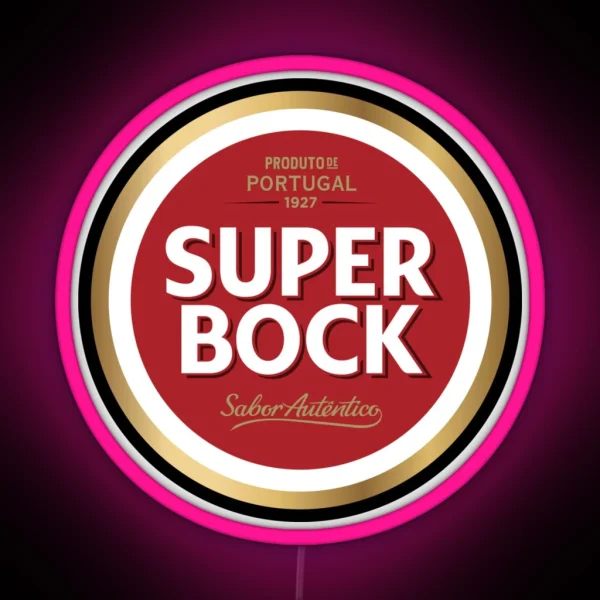 Super Bock RGB Neon Sign