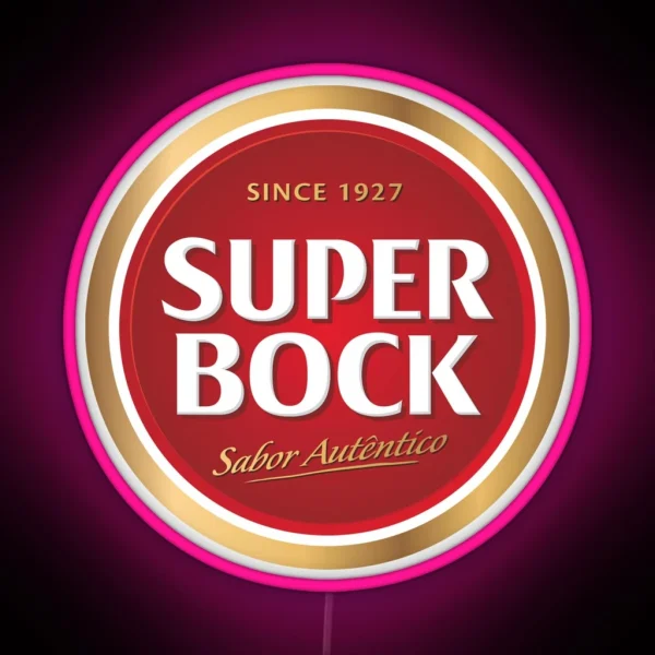 Super Bock RGB Neon Sign