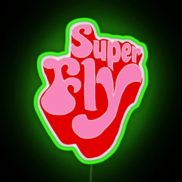 Super Fly RGB Neon Sign