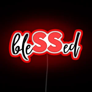 Super Seniors Blessed RGB Neon Sign