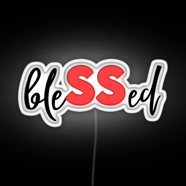 Super Seniors Blessed RGB Neon Sign