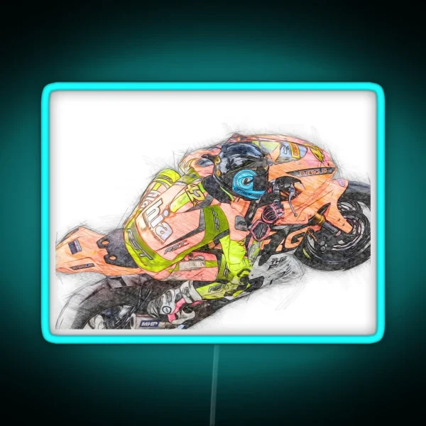 Superbike 42 RGB Neon Sign