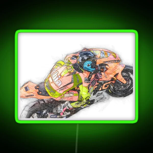 Superbike 42 RGB Neon Sign