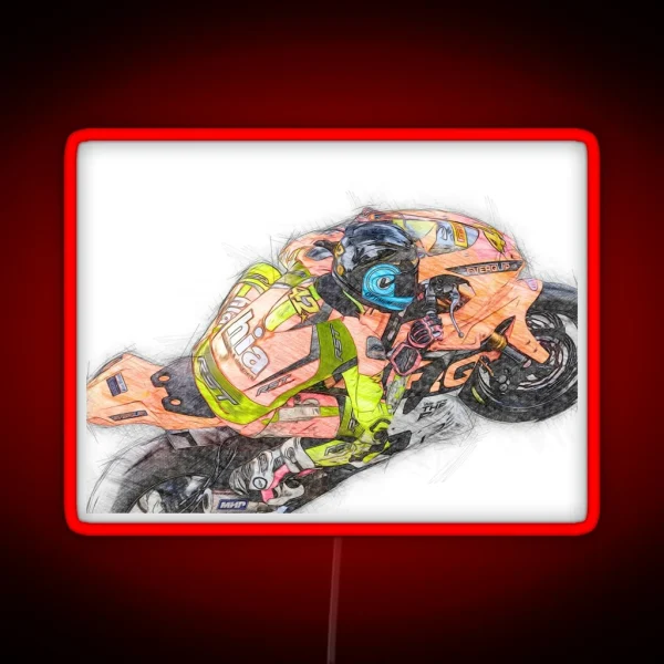 Superbike 42 RGB Neon Sign