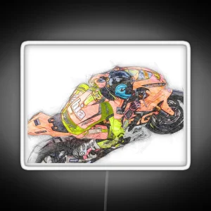 Superbike 42 RGB Neon Sign