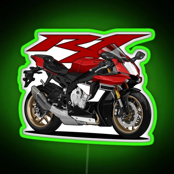 Superbike YZF R1 RGB Neon Sign