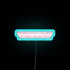 Neon Sign with Bold Statement for True Facts Enthusiasts Decoration