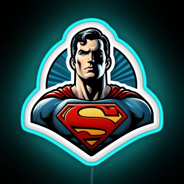 SUPERMAN RGB Neon Sign