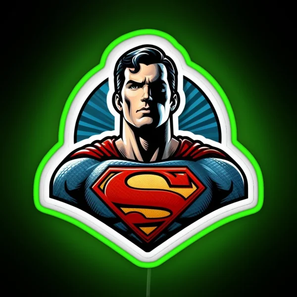 SUPERMAN RGB Neon Sign