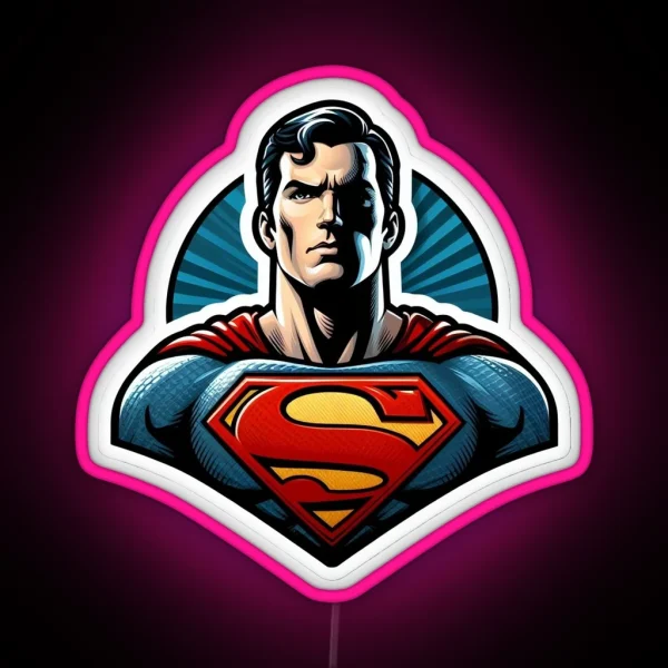 SUPERMAN RGB Neon Sign